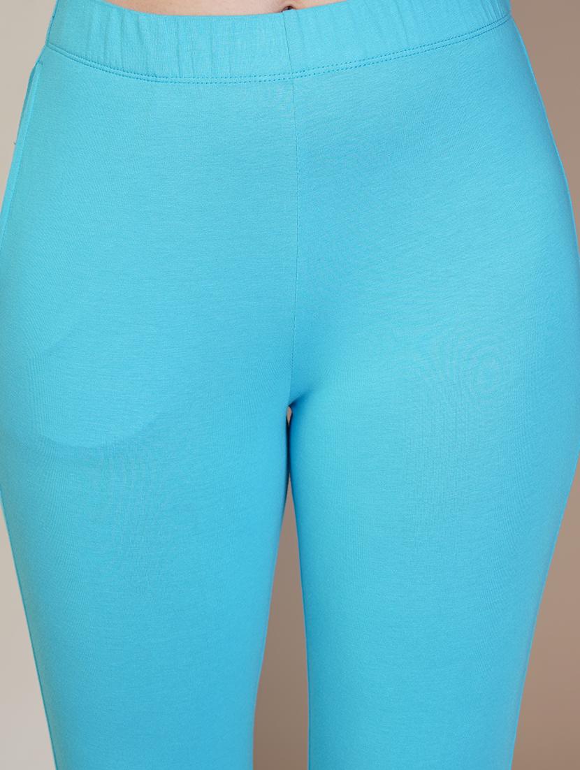 women solid ankle length leggings - 21551003 - Standard Image - 4