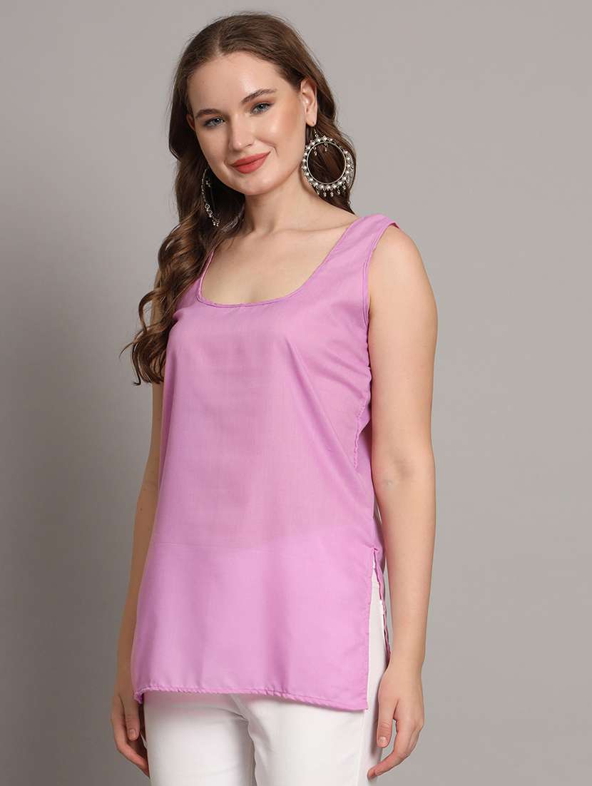 purple cotton camisole - 21551081 -  Standard Image - 1