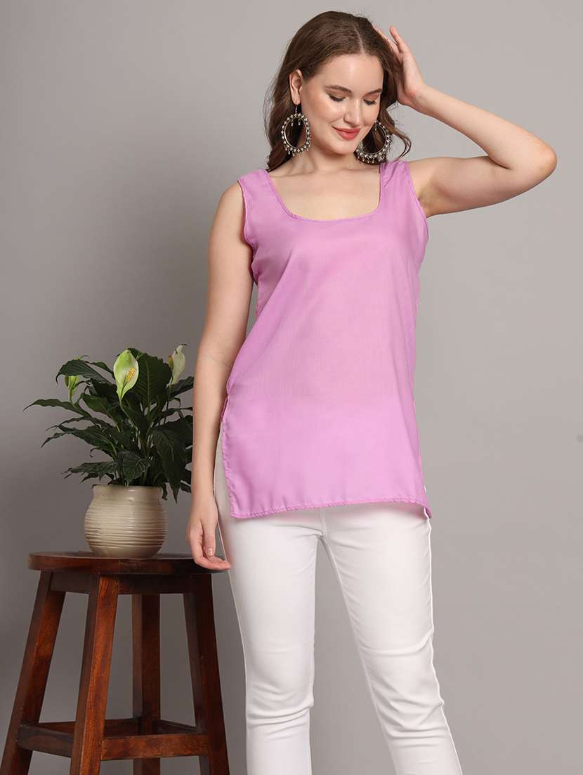 purple cotton camisole - 21551081 -  Standard Image - 4