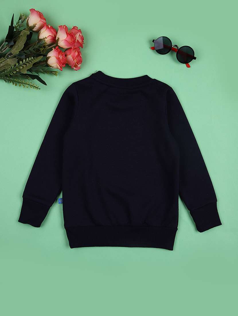 boys front print hooded sweatshirt - 21551479 -  Standard Image - 1