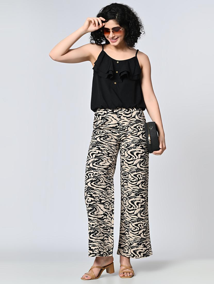 women black solid regular top - 21552038 - Standard Image - 4