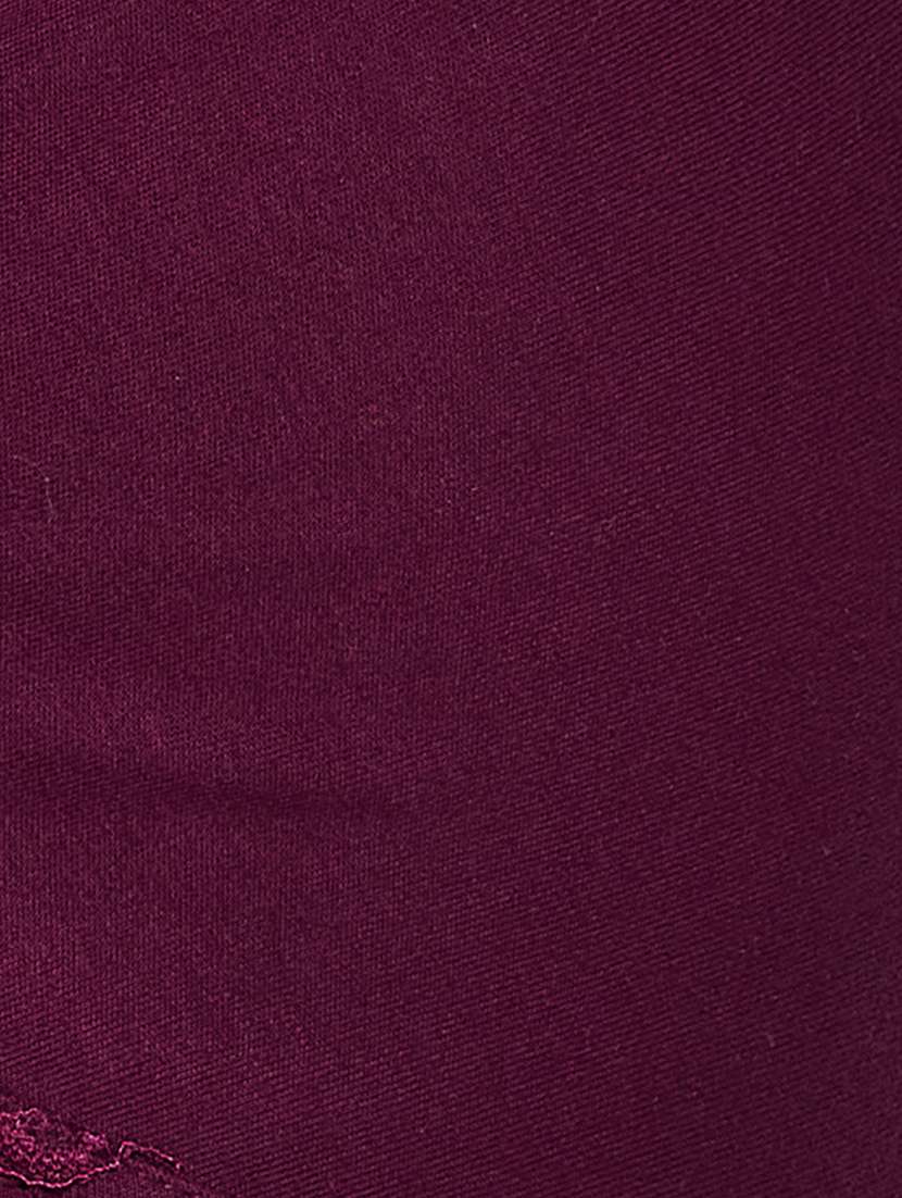 women solid non wired t-shirt bra - 21552078 -  Standard Image - 4