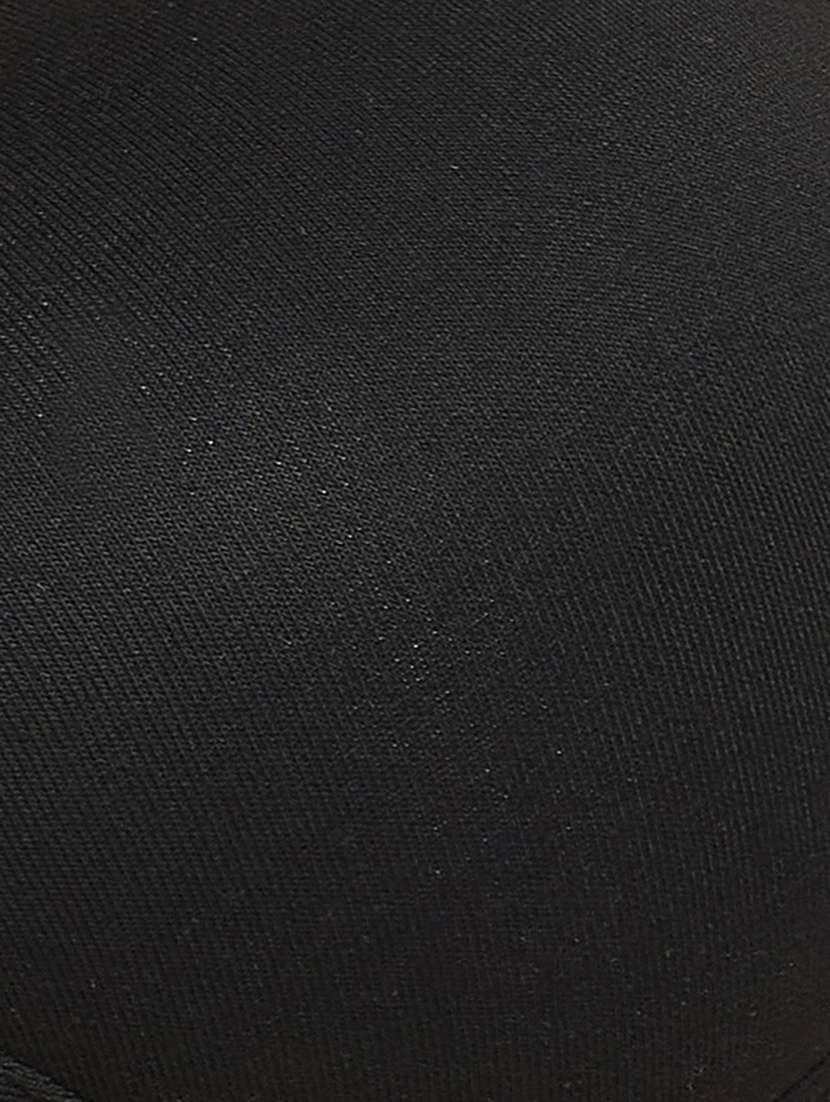 women solid non wired t-shirt bra - 21552134 -  Standard Image - 4