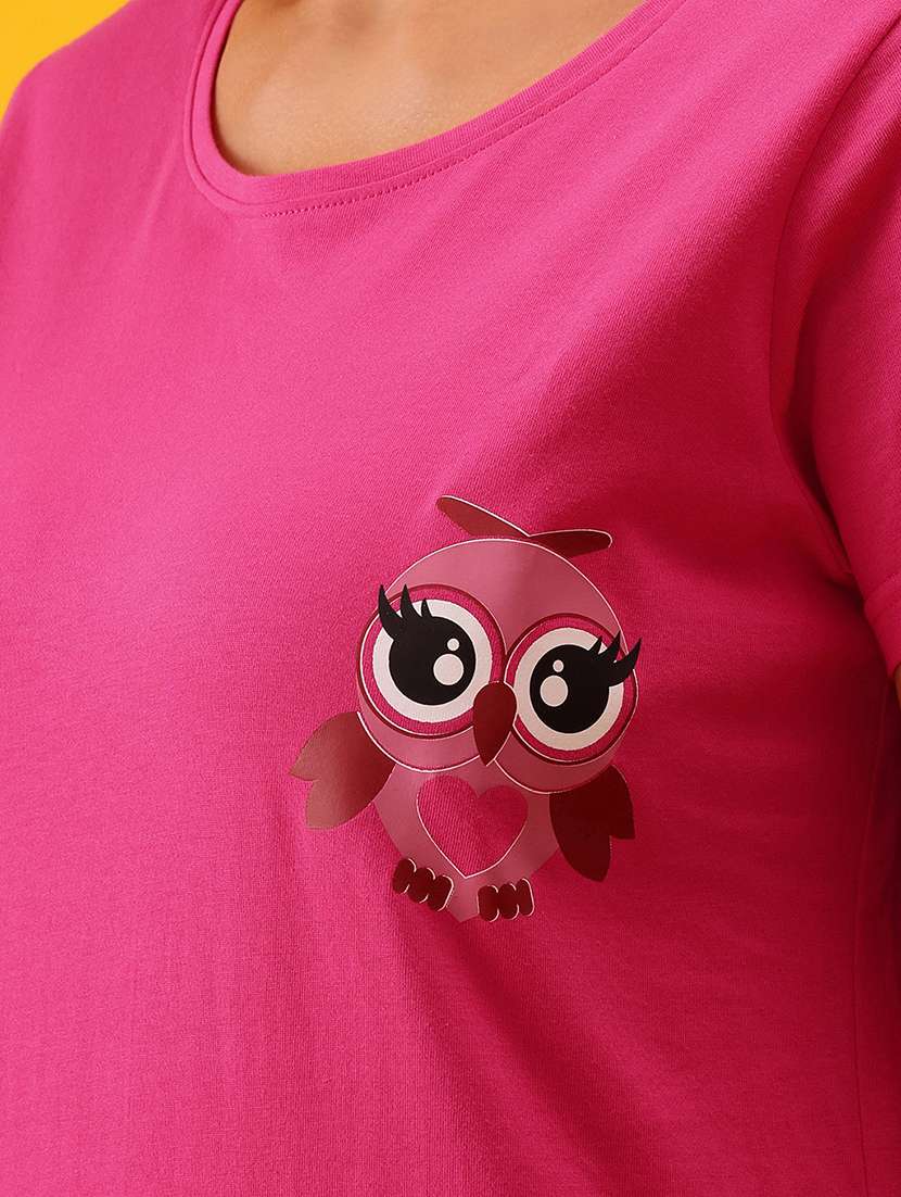 women printed shorts nightwear set - 21552221 -  Standard Image - 6