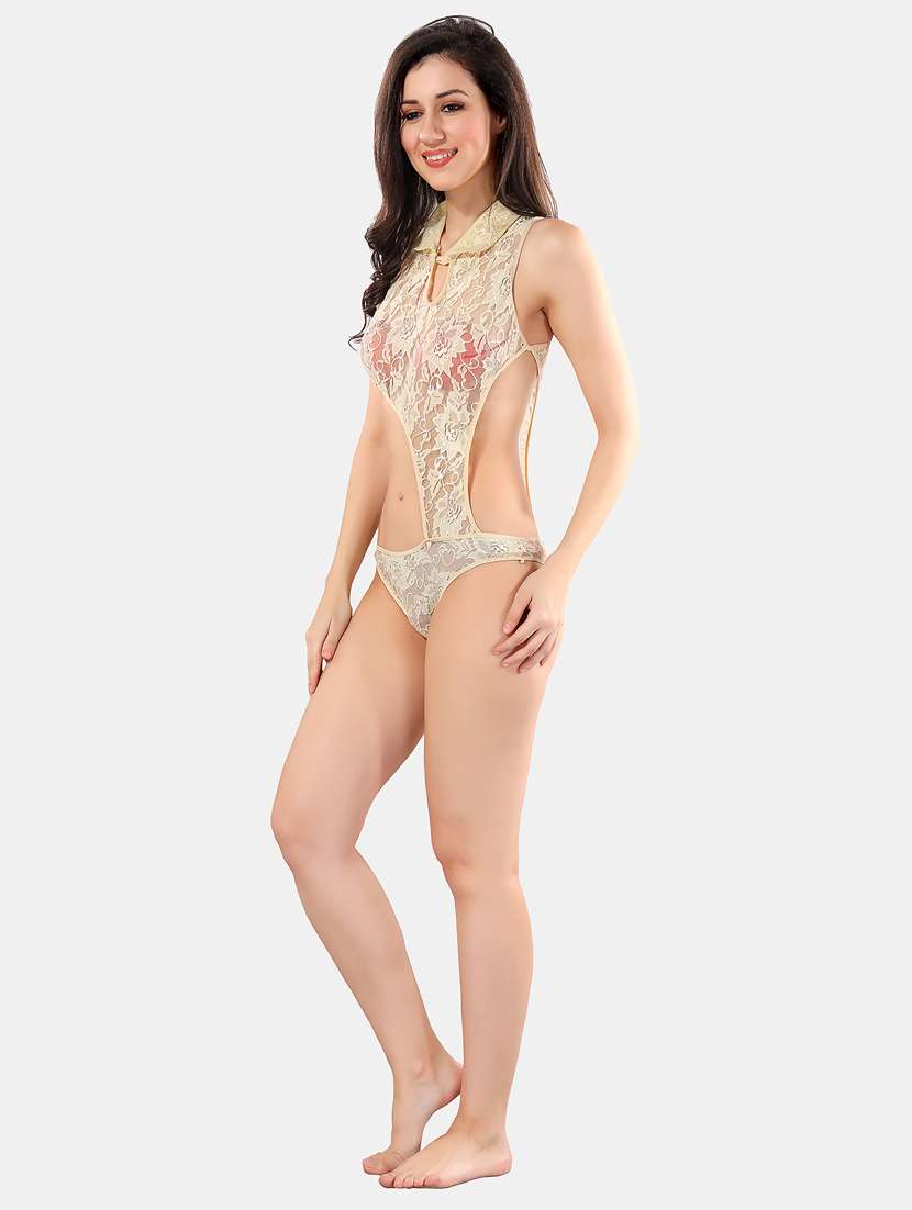 women lace detailed babydoll - 21552819 -  Standard Image - 1