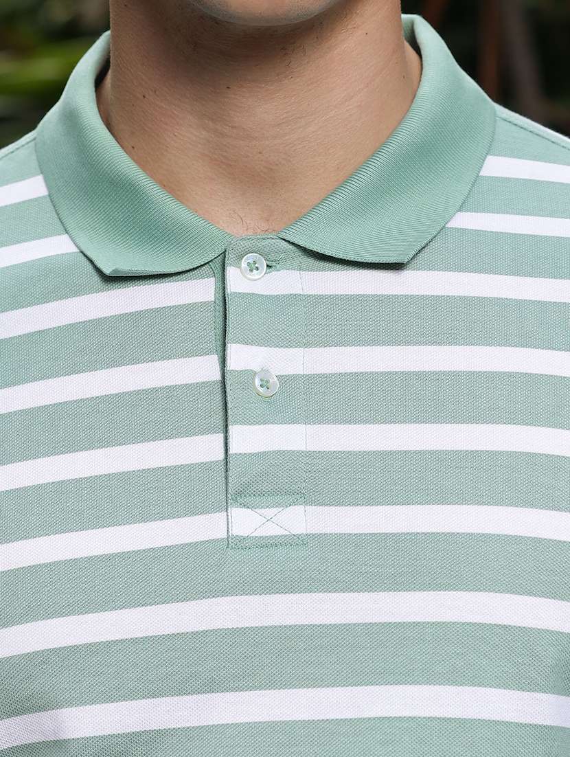 men striped polo t-shirt - 21552886 - Standard Image - 4