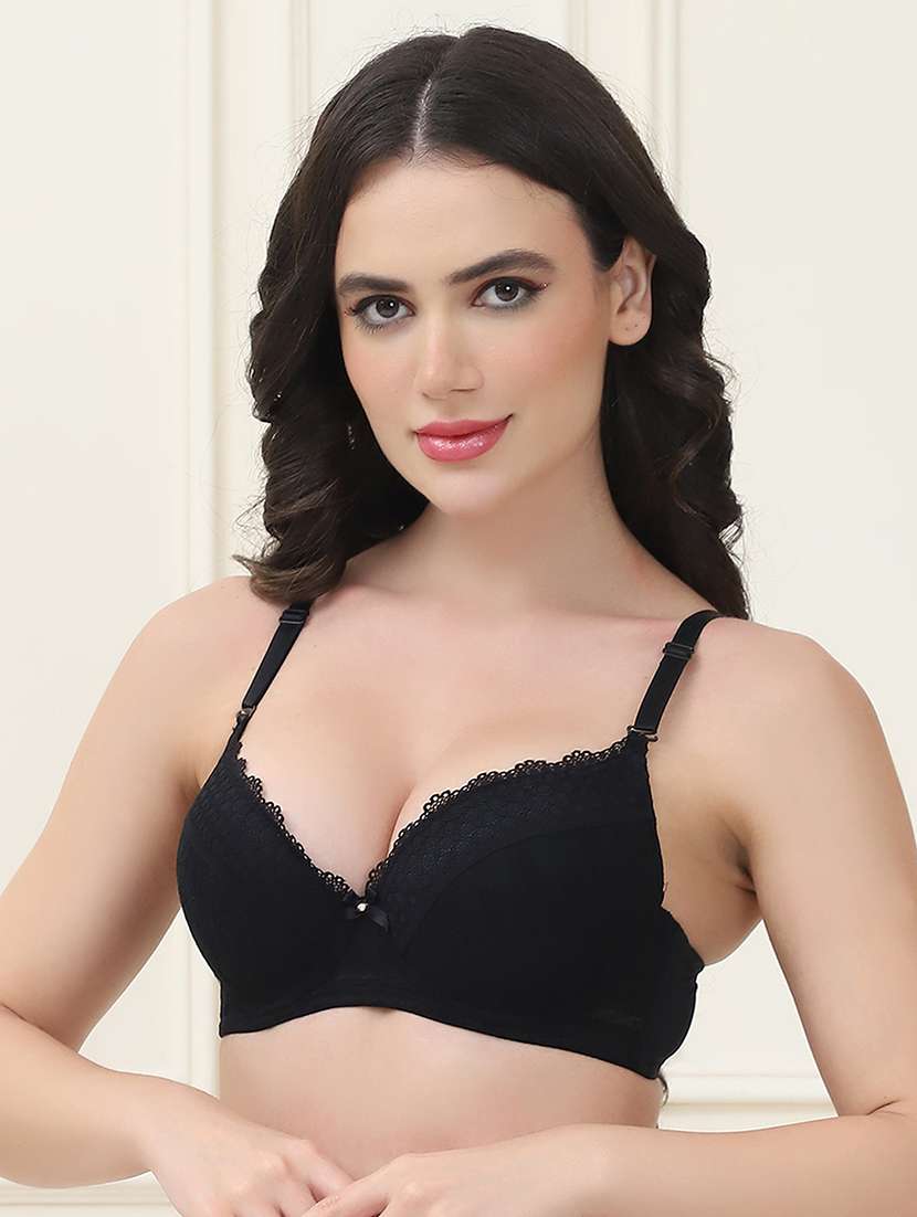 women solid t-shirt bra - 21552967 -  Standard Image - 1