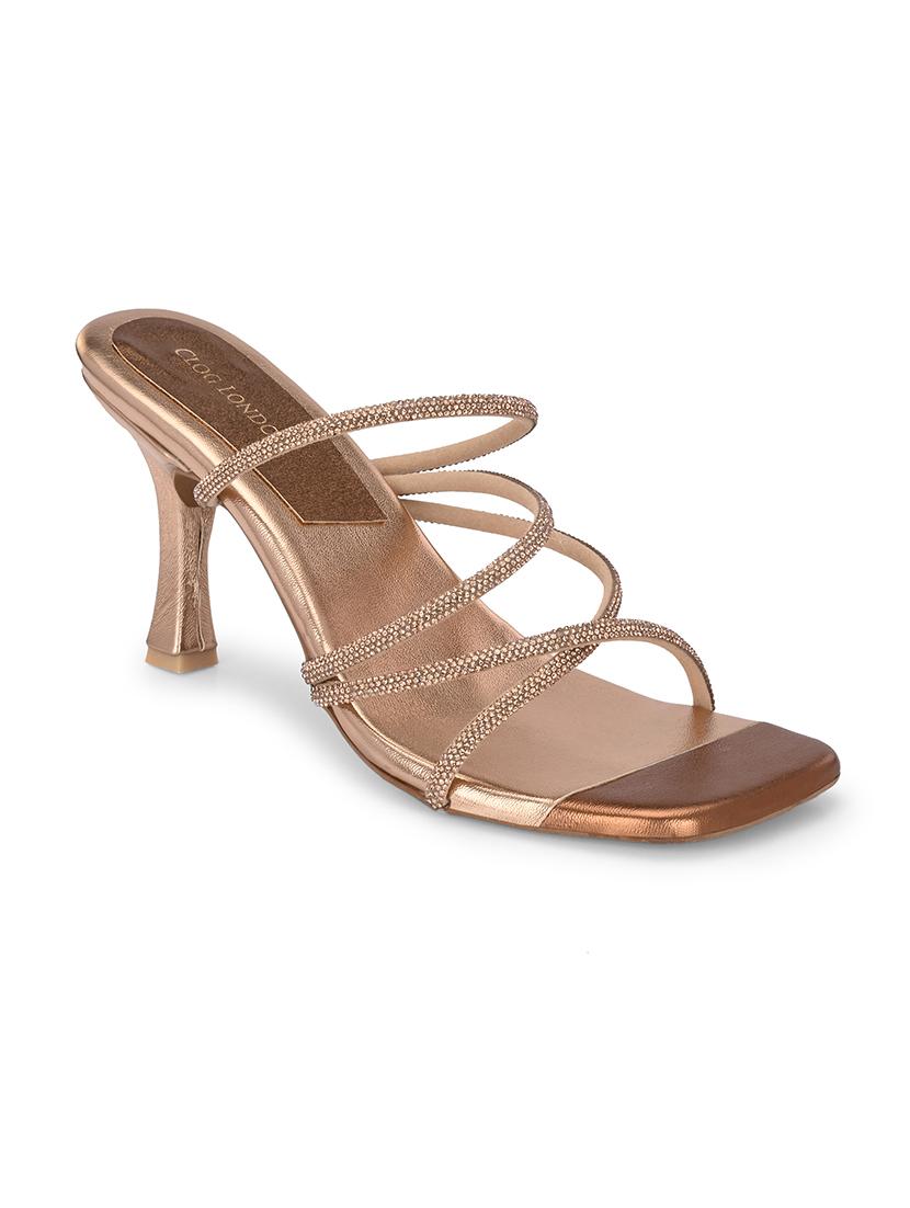women embellished slip on sandal - 21553038 - Standard Image - 1