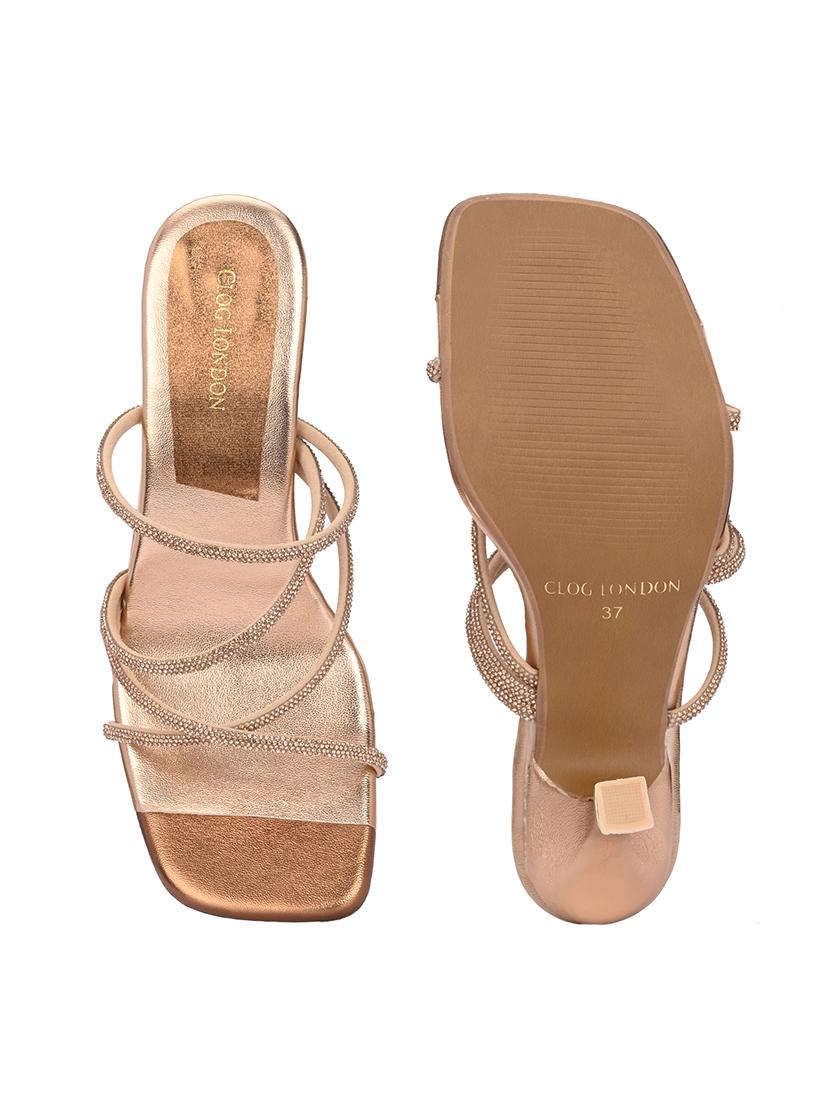 women embellished slip on sandal - 21553038 - Standard Image - 4