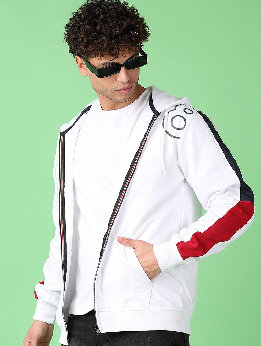 men long sleeves placement print sweatshirt - 21553318 -  Standard Image - 1