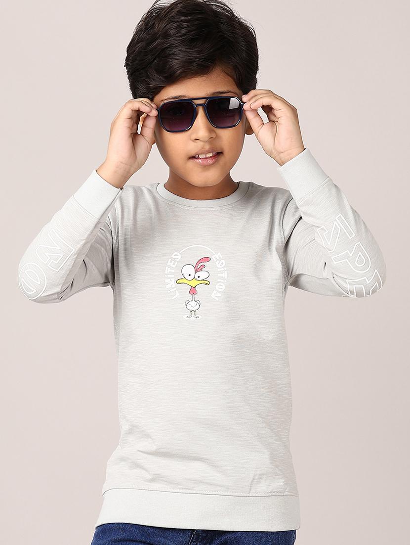 boys graphic print long sleeve t-shirt - 21553411 -  Standard Image - 1