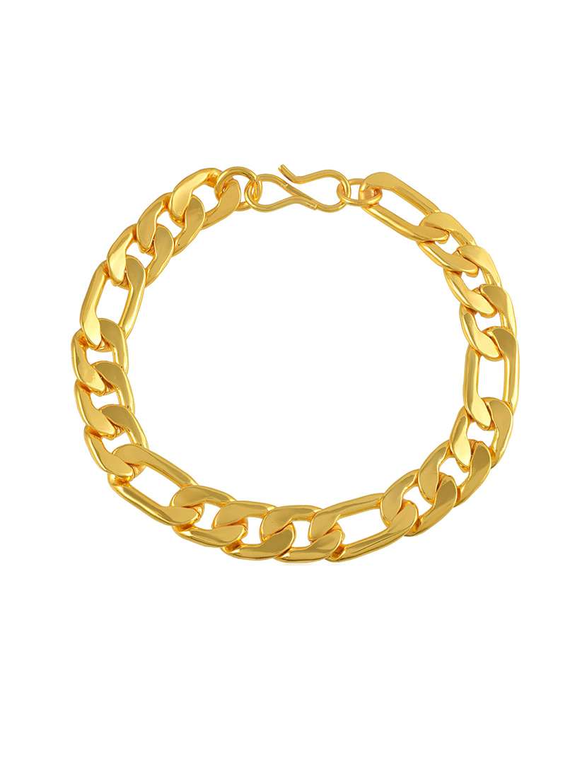 gold brass bangle  bracelet - 21553765 -  Standard Image - 1