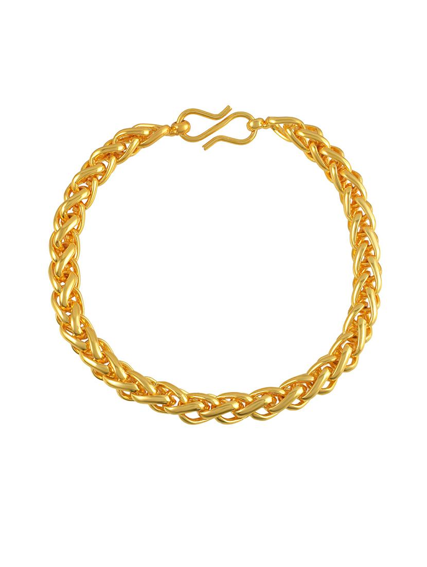 gold brass bangle bracelet - 21553766 - Standard Image - 1