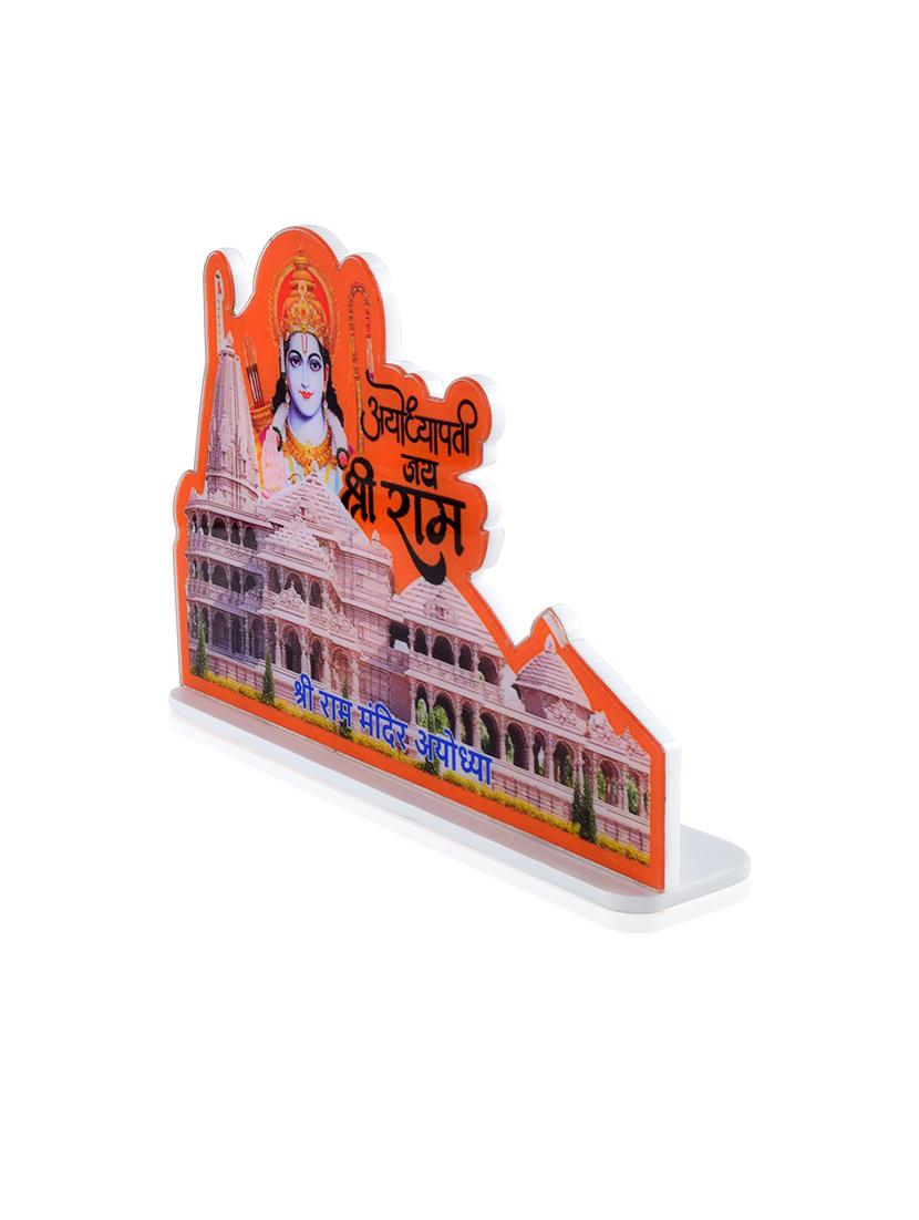 acrylic sheet ram mandir stand home décor car accessory - 21553796 - Standard Image - 1