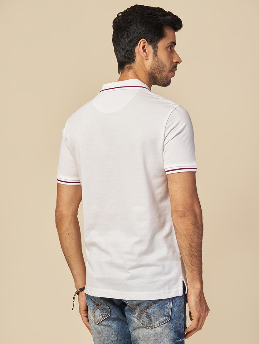 men typographic polo neck t-shirt - 21553850 - Standard Image - 1