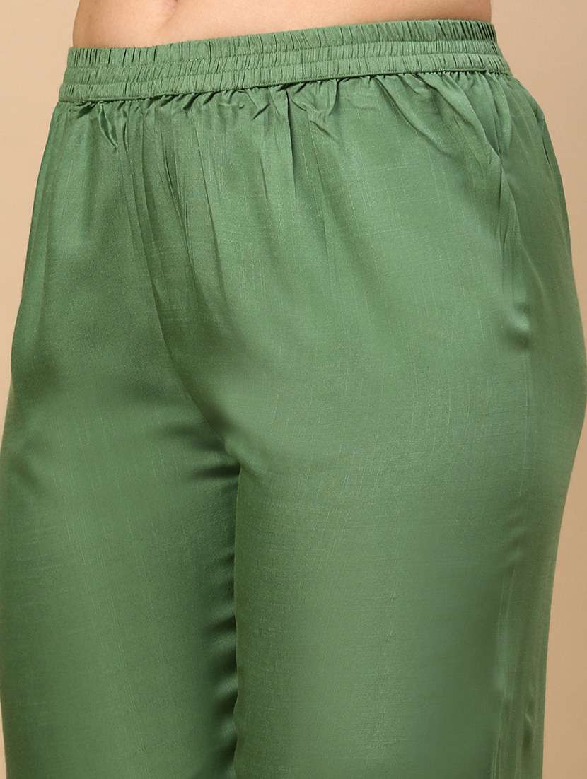 women three quarter sleeve kurta pant with dupatta set - 21553982 -  Standard Image - 6