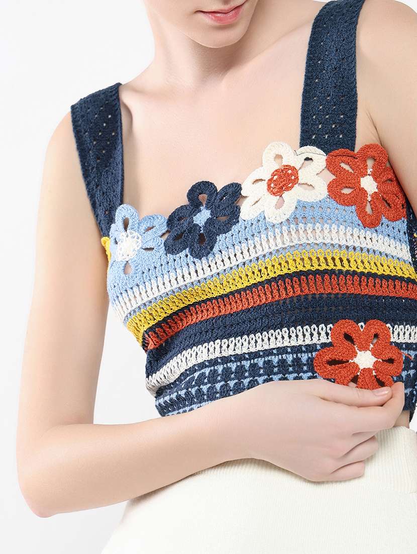 women self-designed crop top - 21554064 -  Standard Image - 6