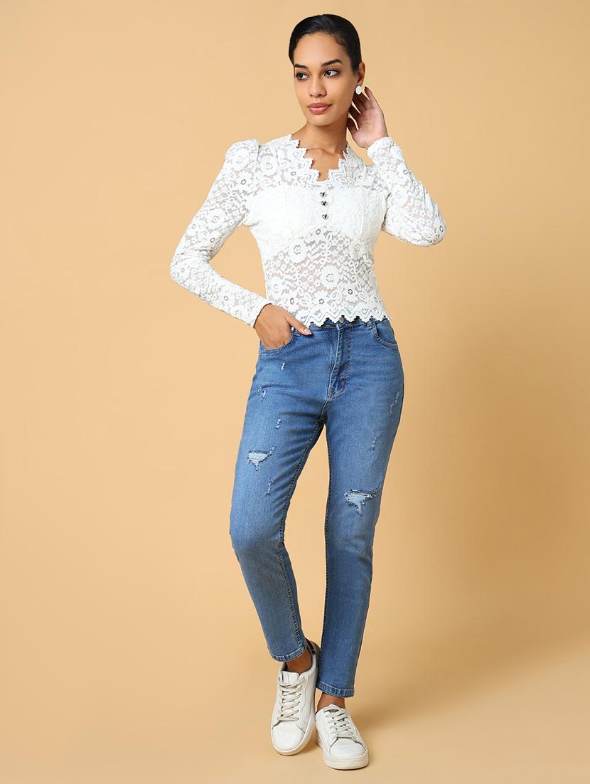 women white self-designed regular top - 21554104 - Standard Image - 4