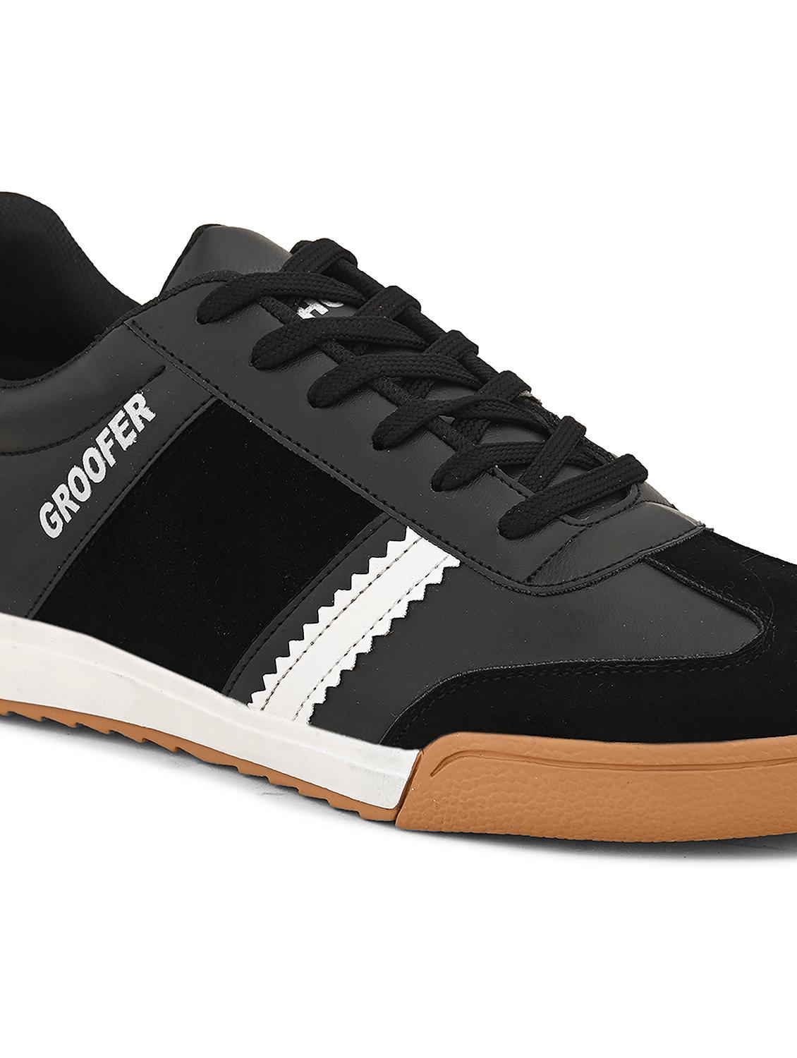men black lace up sneaker - 21554745 - Standard Image - 4