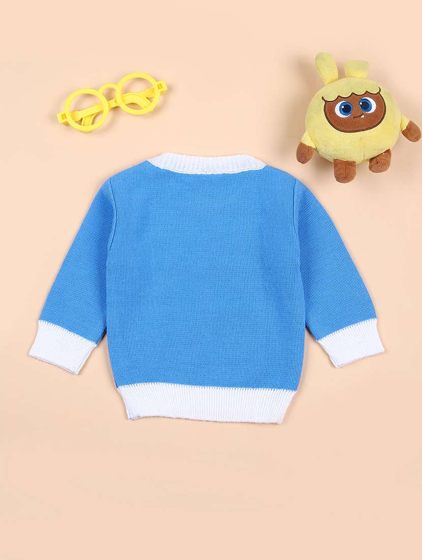 boys self design long sleeve sweater - 21554842 -  Standard Image - 1