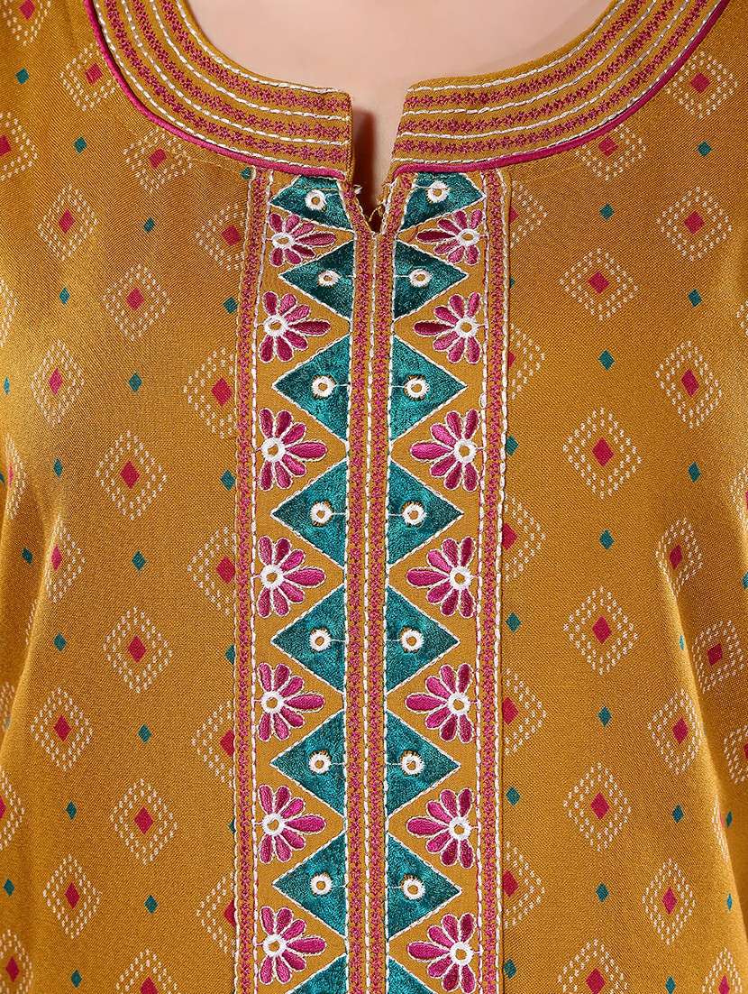 women printed cotton nighty - 21555257 -  Standard Image - 4