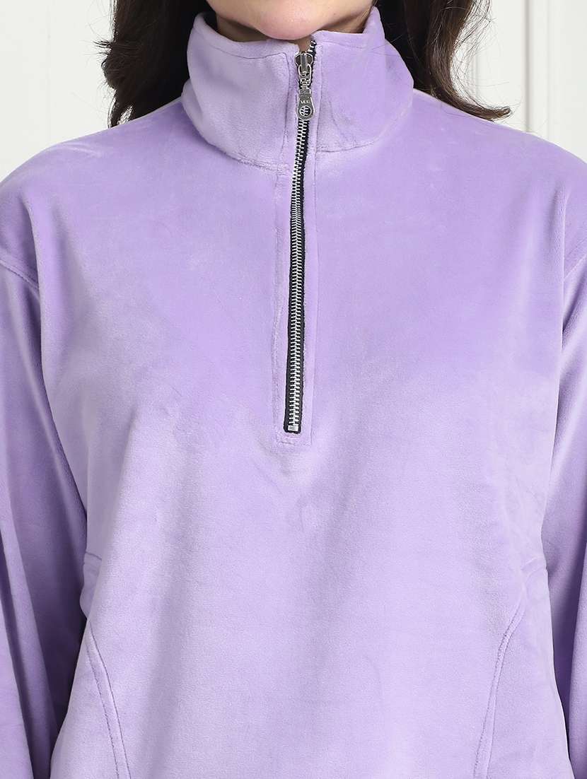 women solid pyjama nightwear set - 21555654 -  Standard Image - 4