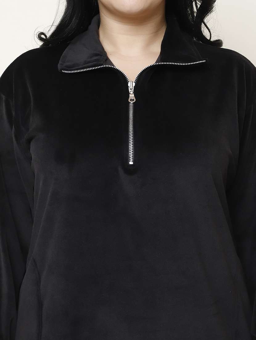 women solid pyjama nightwear set - 21555684 -  Standard Image - 4