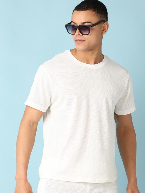 men solid short sleeve regular fit t-shirt - 21555721 - Standard Image - 0