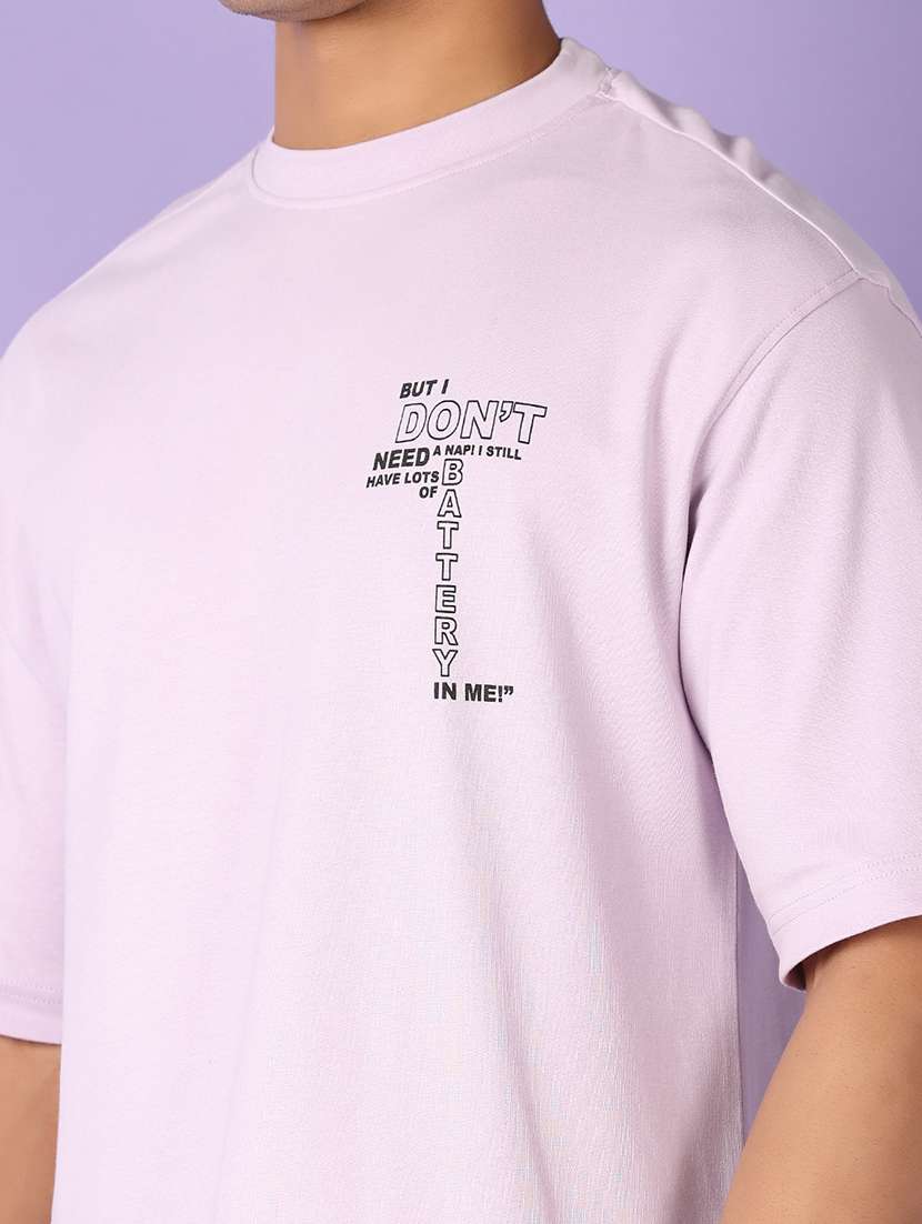 men placement print short sleeve t-shirt - 21555797 -  Standard Image - 4