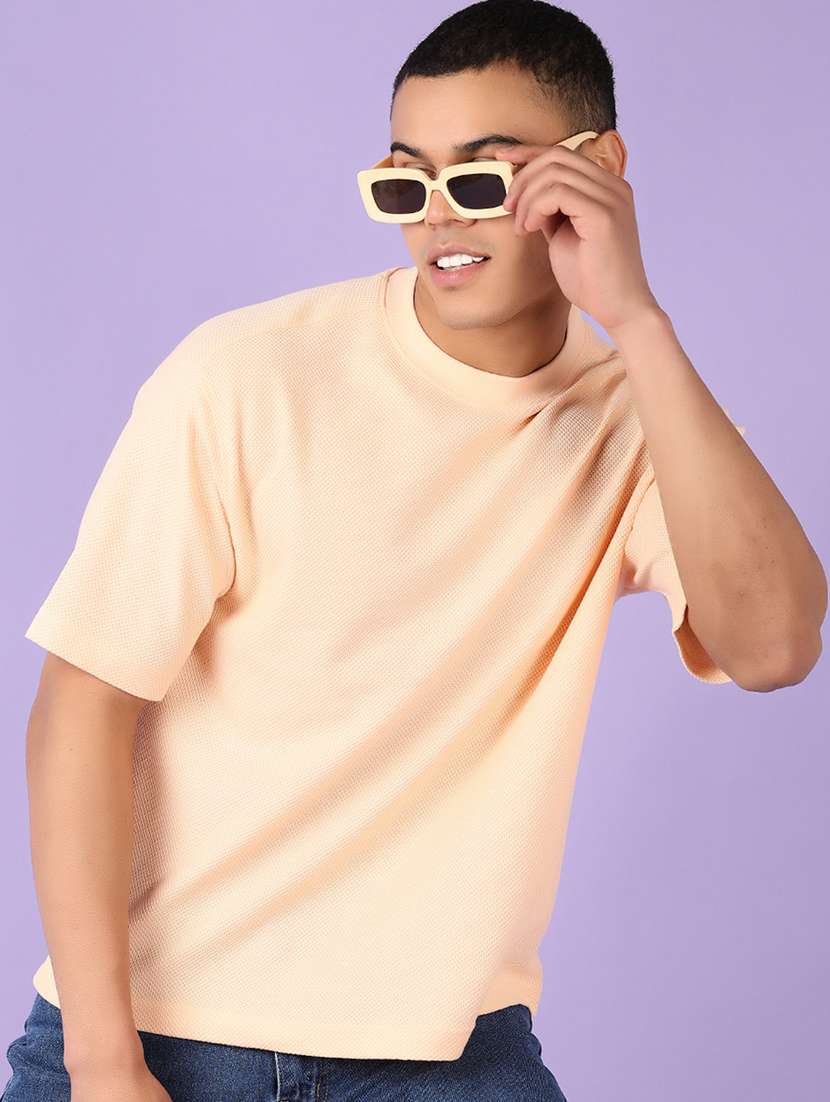 men solid short sleeve t-shirt - 21555806 -  Standard Image - 1