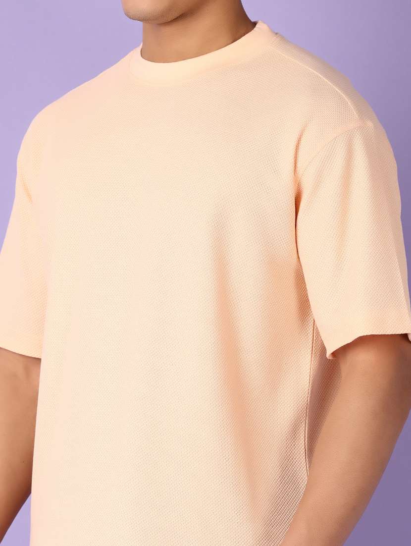 men solid short sleeve t-shirt - 21555806 -  Standard Image - 4