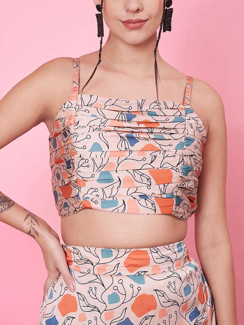 women printed top & skirt co-ord set - 21555935 -  Standard Image - 6