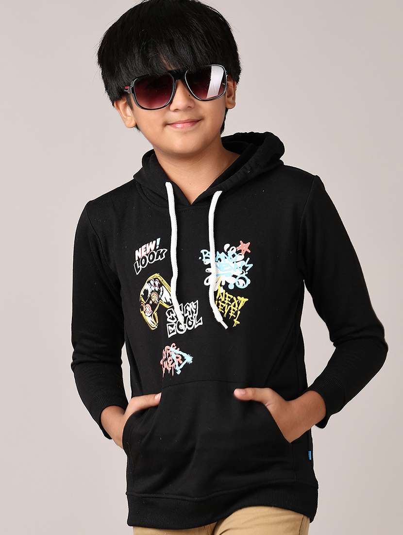 boys  front print long sleeve sweatshirts - 21556059 -  Standard Image - 1