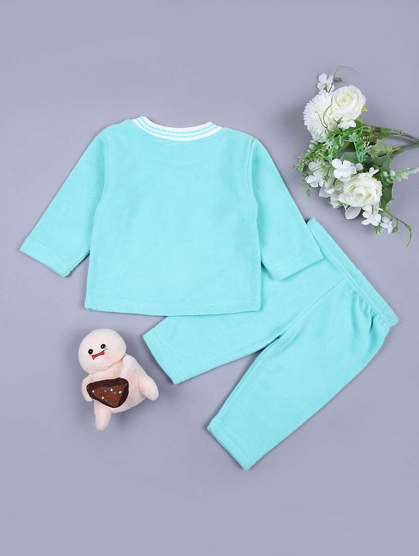 girls printed winterwear full length set - 21556105 -  Standard Image - 1