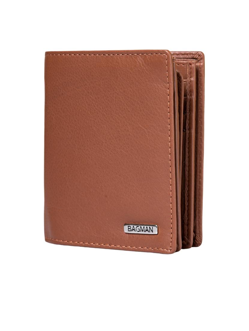 tan genuine leather wallet - 21556693 - Standard Image - 1