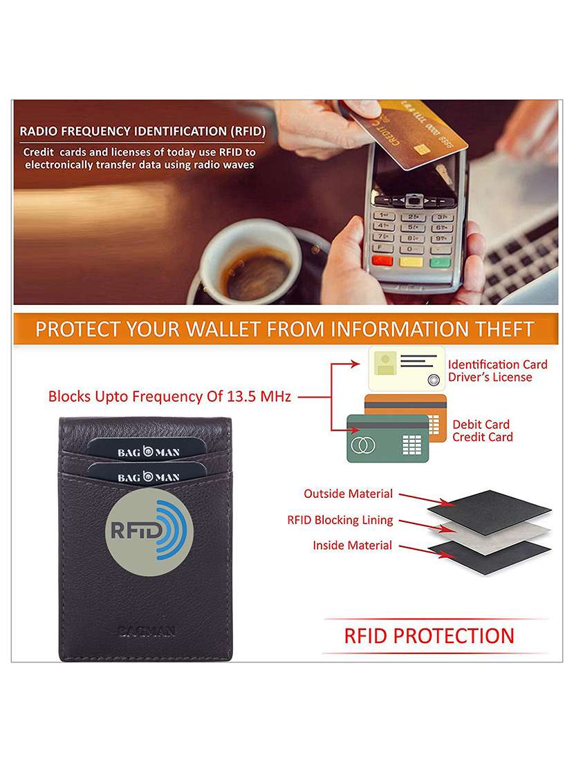 brown genuine leather wallet - 21556700 -  Standard Image - 4