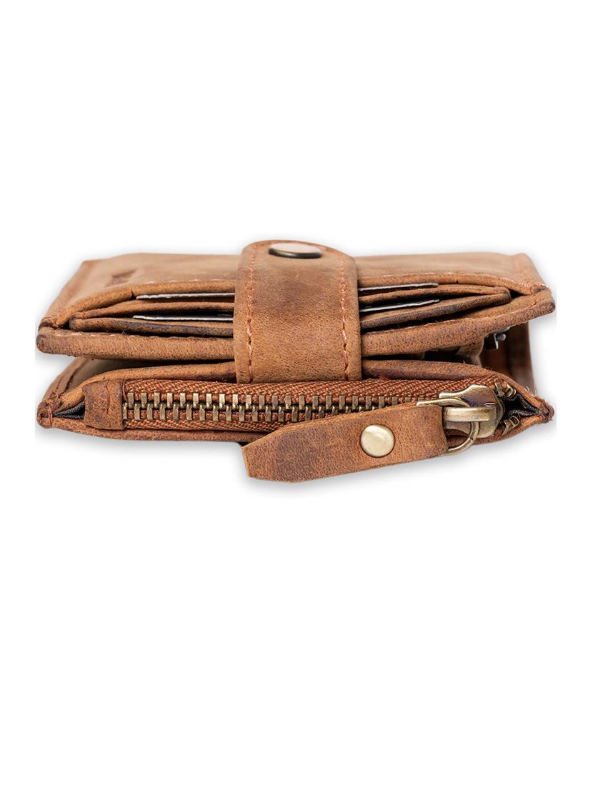 tan genuine leather wallet - 21556702 - Standard Image - 1