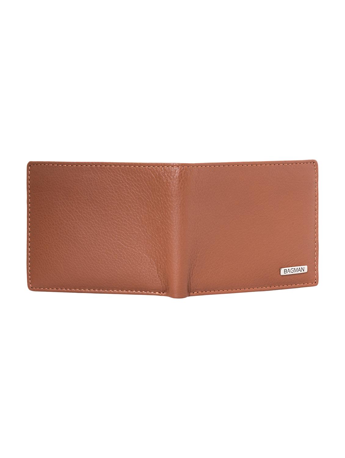tan genuine leather wallet - 21556720 - Standard Image - 1