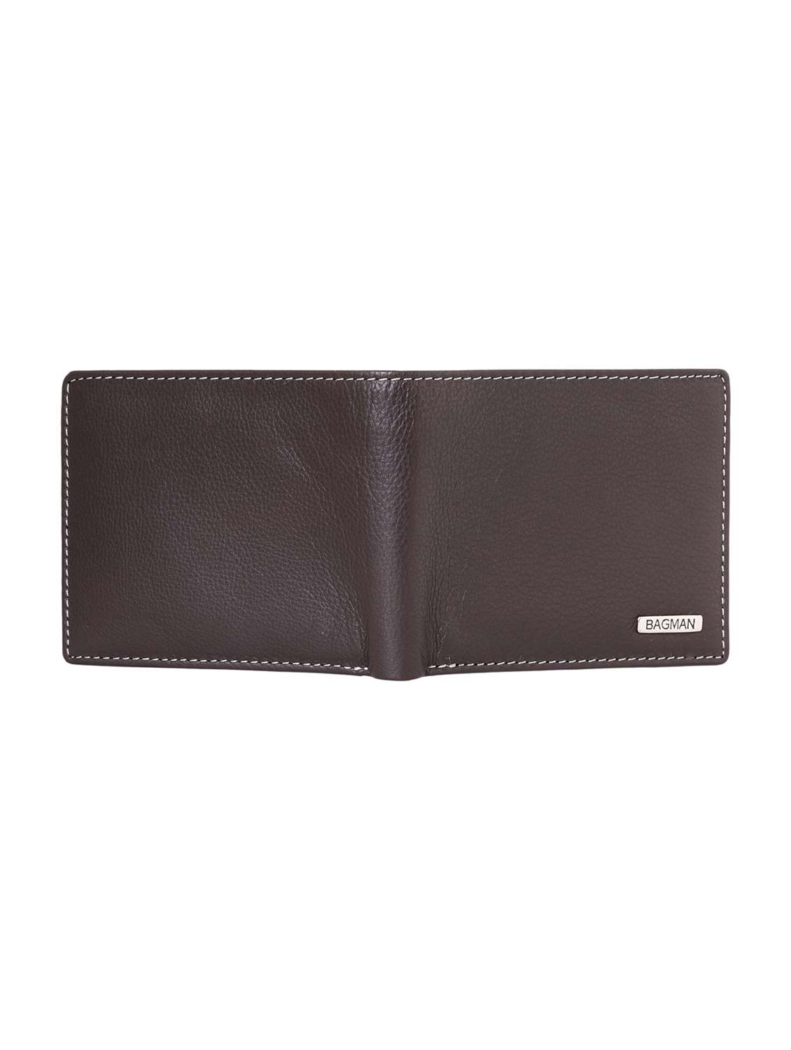 brown genuine leather wallet - 21556728 -  Standard Image - 1