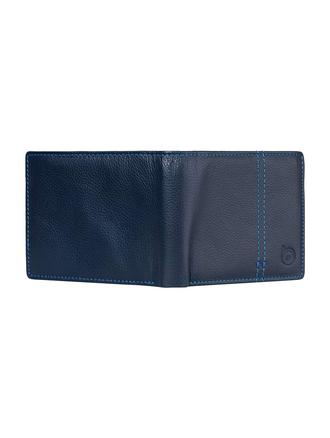 blue genuine leather wallet - 21556738 -  Standard Image - 1