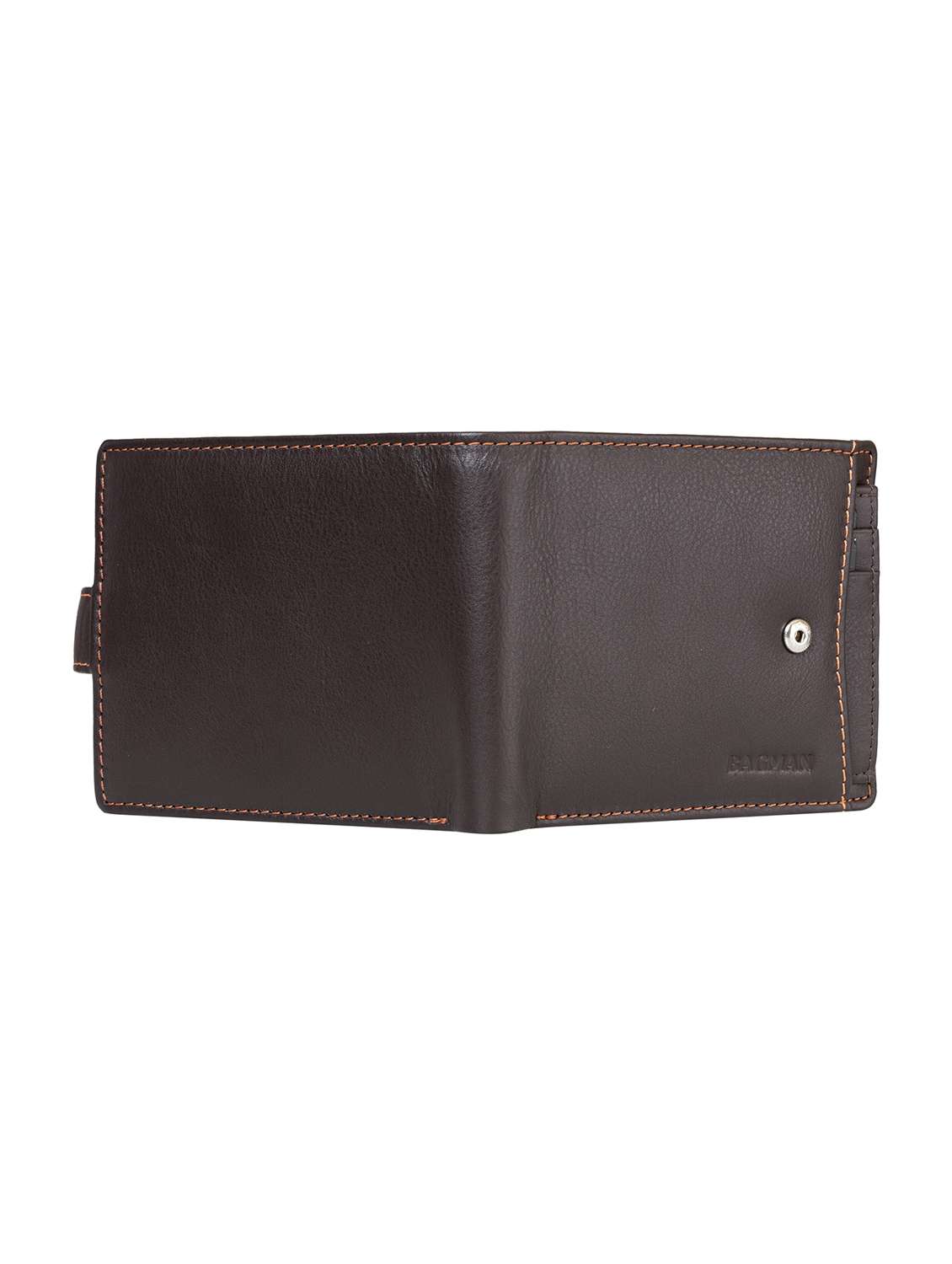 brown genuine leather wallet - 21556750 -  Standard Image - 1