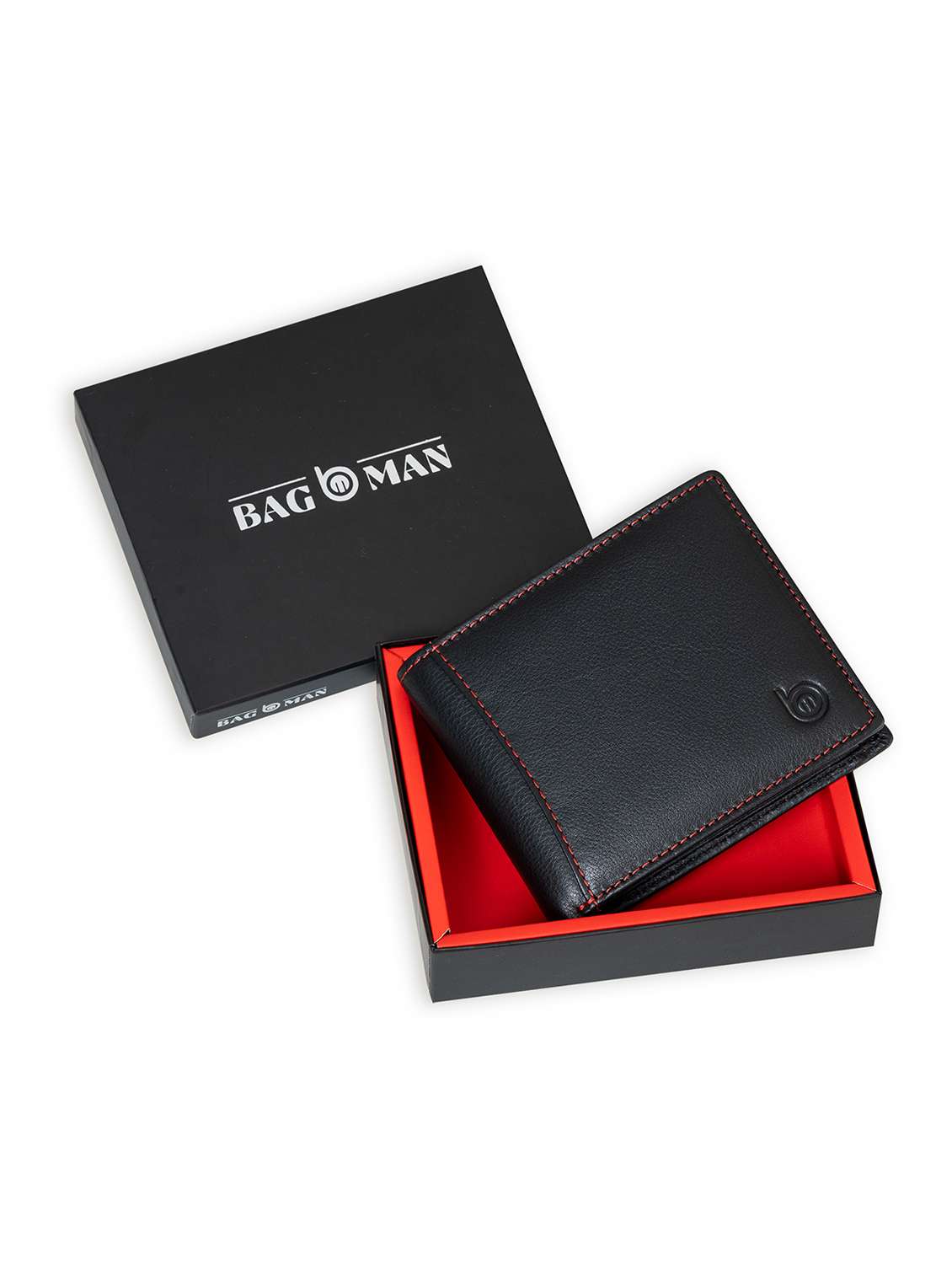 black genuine leather wallet - 21556785 -  Standard Image - 1