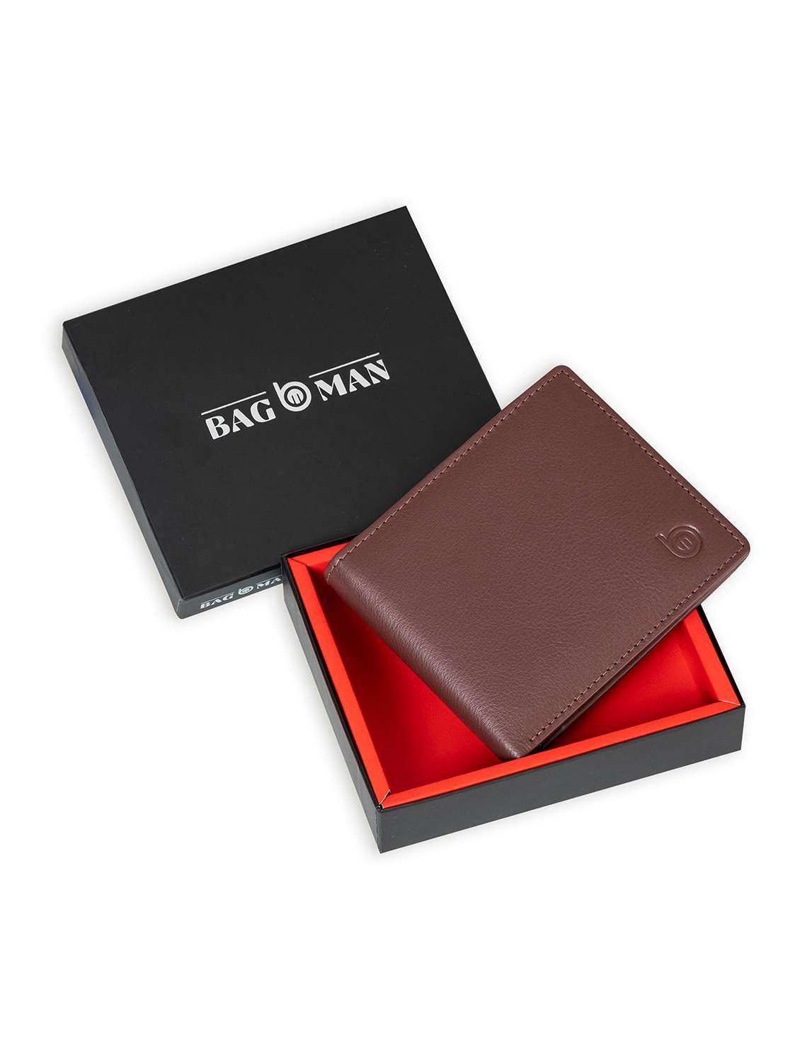 brown genuine leather wallet - 21556807 -  Standard Image - 1