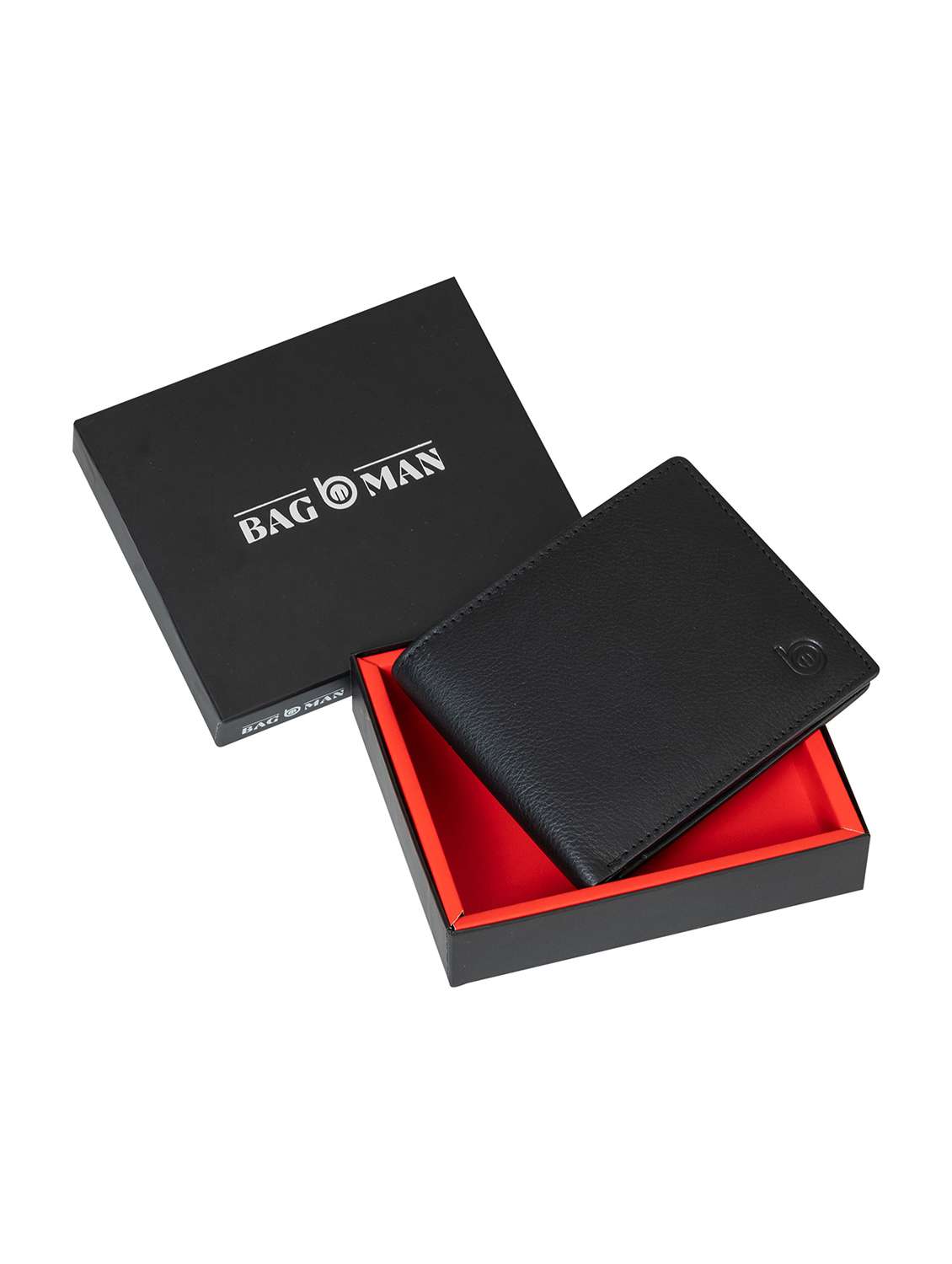 black genuine leather wallet - 21556810 -  Standard Image - 1