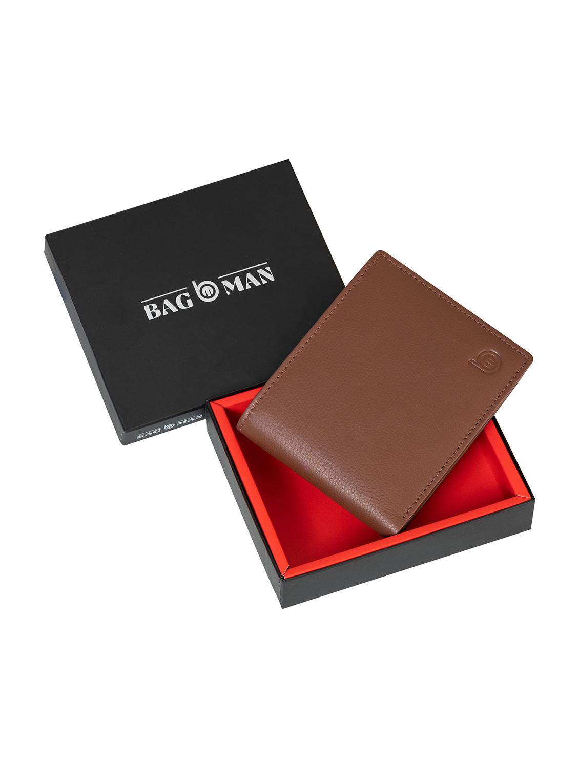 tan genuine leather wallet - 21556813 - Standard Image - 1
