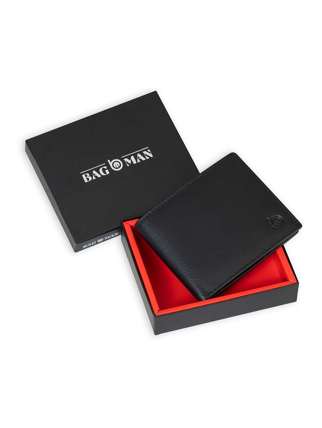 black genuine leather wallet - 21556819 -  Standard Image - 1