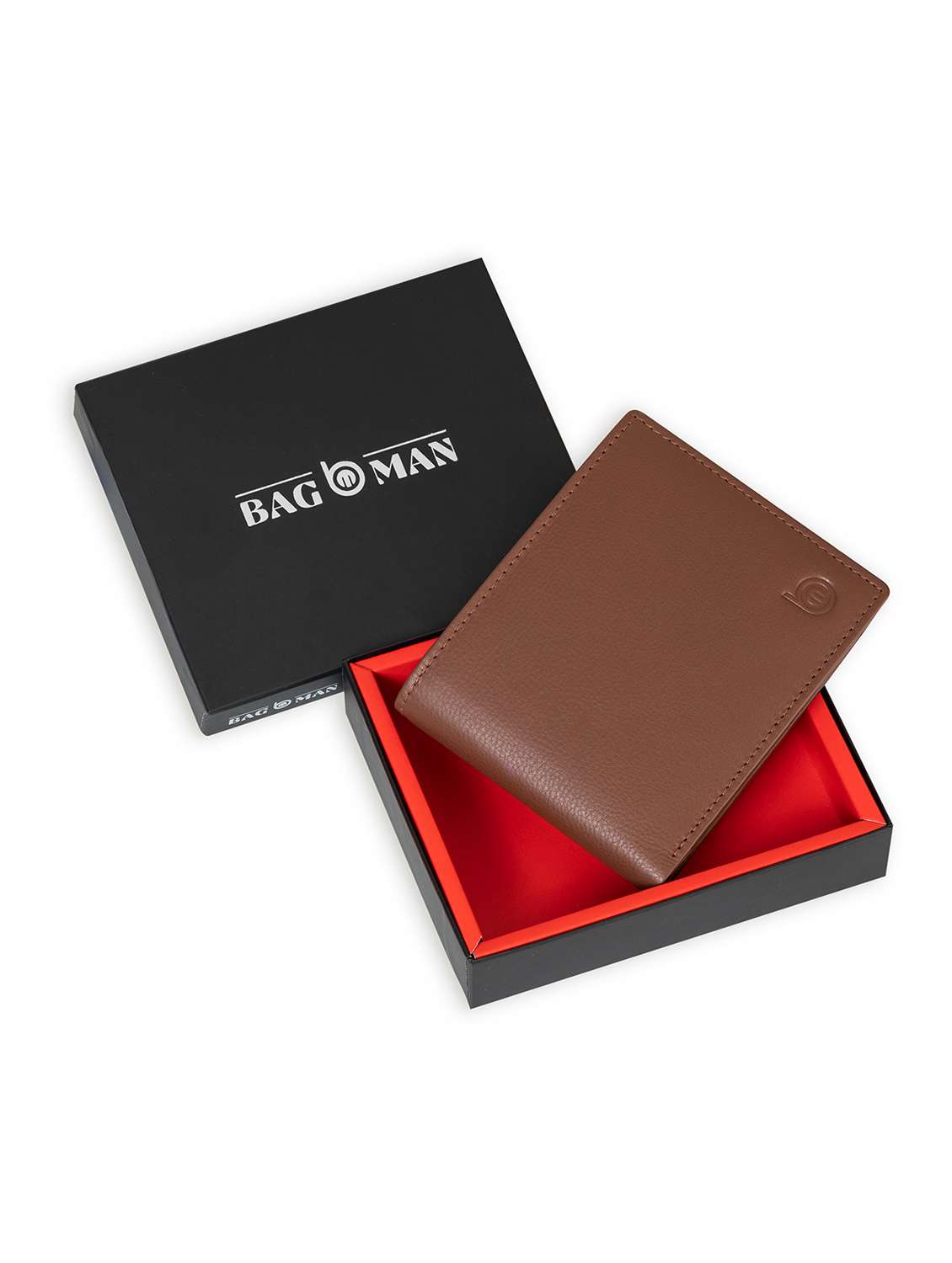 brown genuine leather wallet - 21556821 -  Standard Image - 1