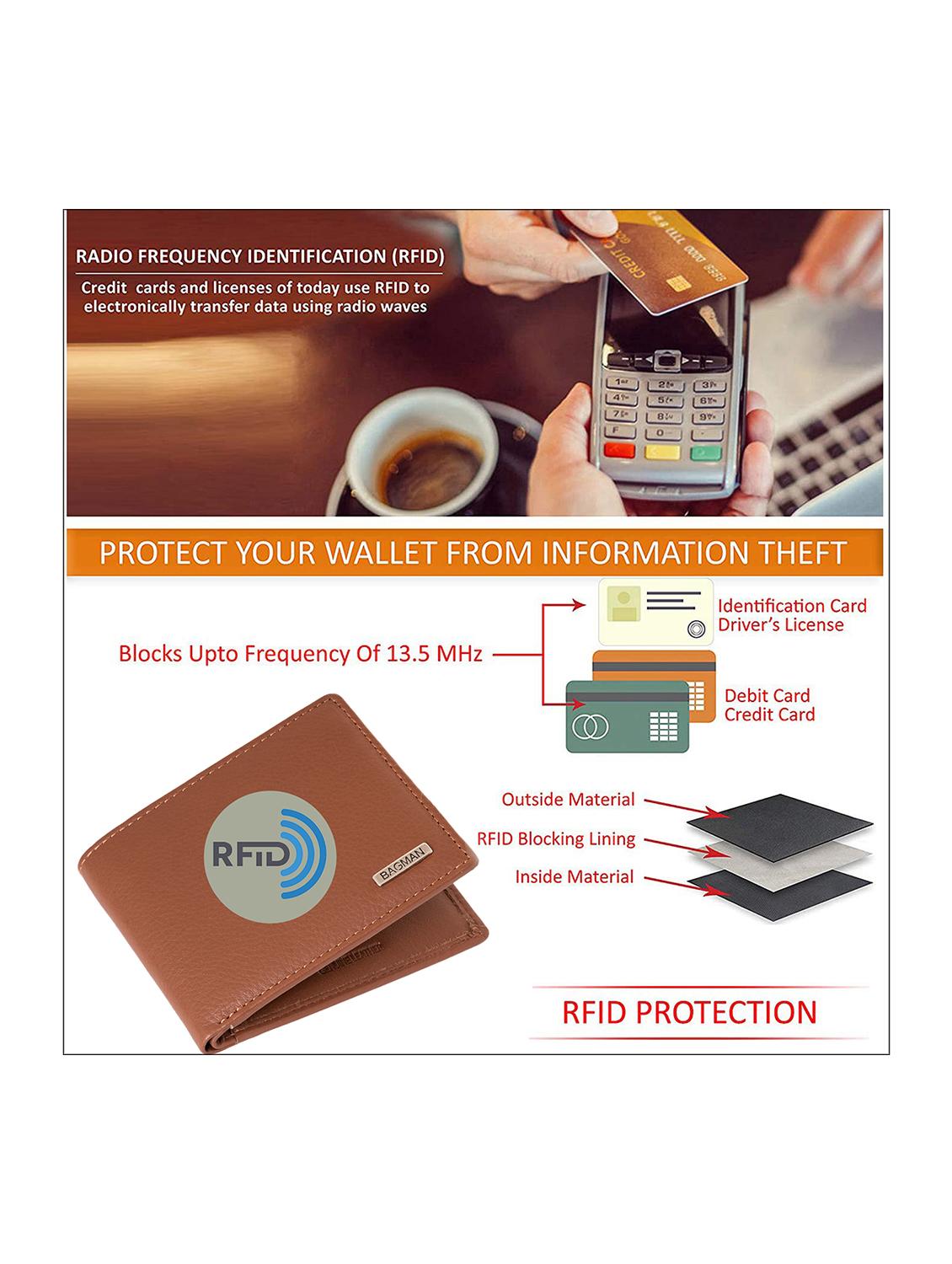 tan genuine leather wallet - 21556829 - Standard Image - 4