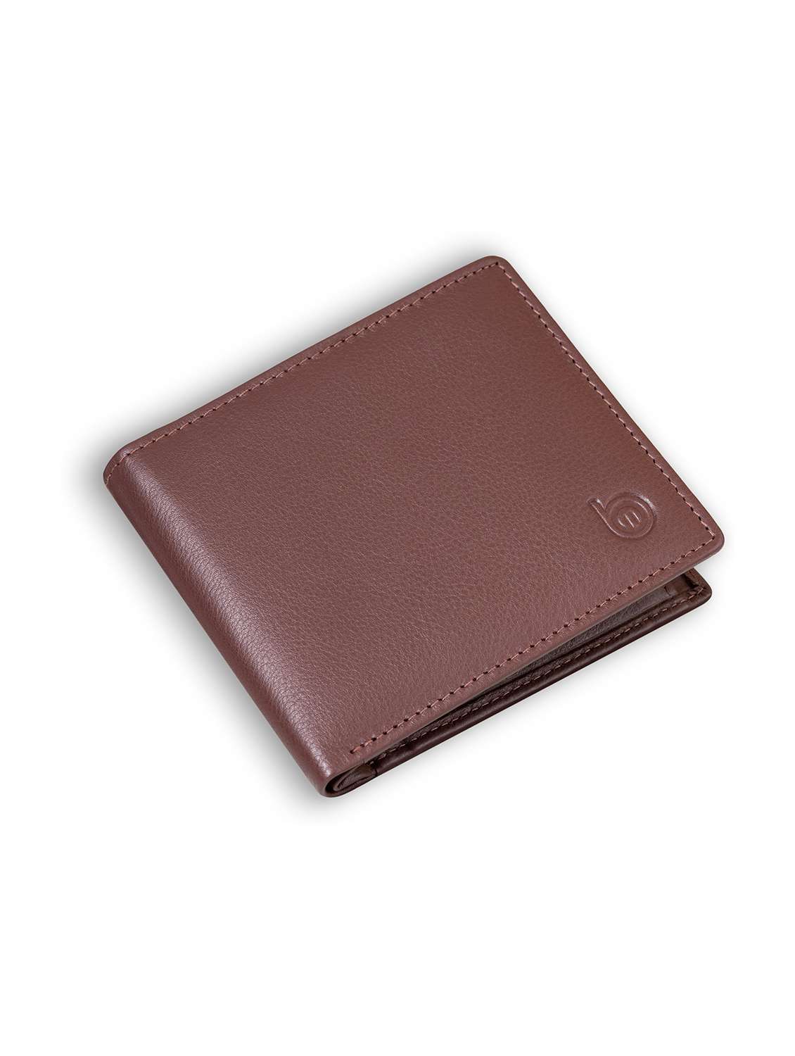 brown genuine leather wallet