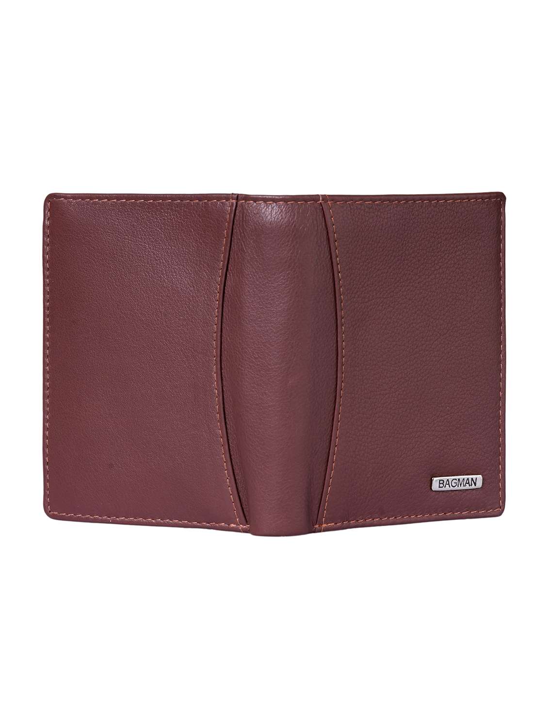 brown genuine leather wallet - 21556861 -  Standard Image - 1
